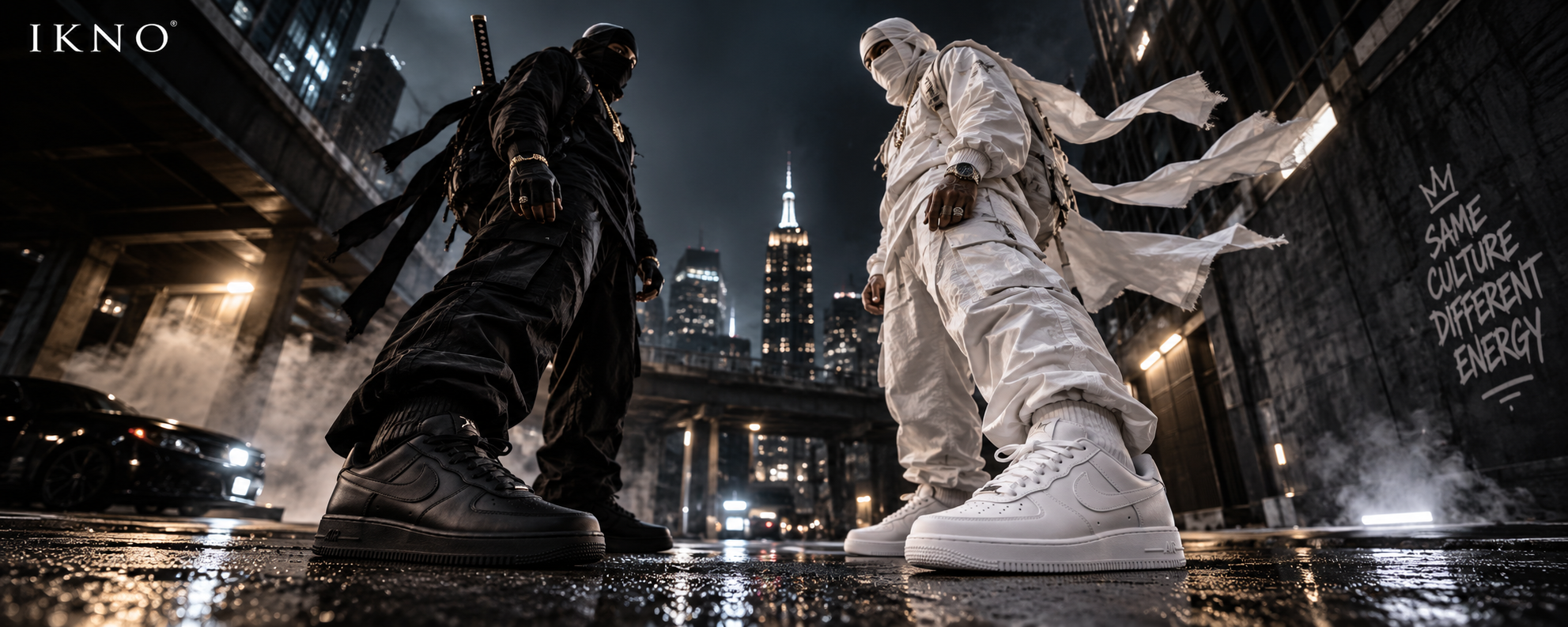 The Standoff: White AF1 vs. Black AF1