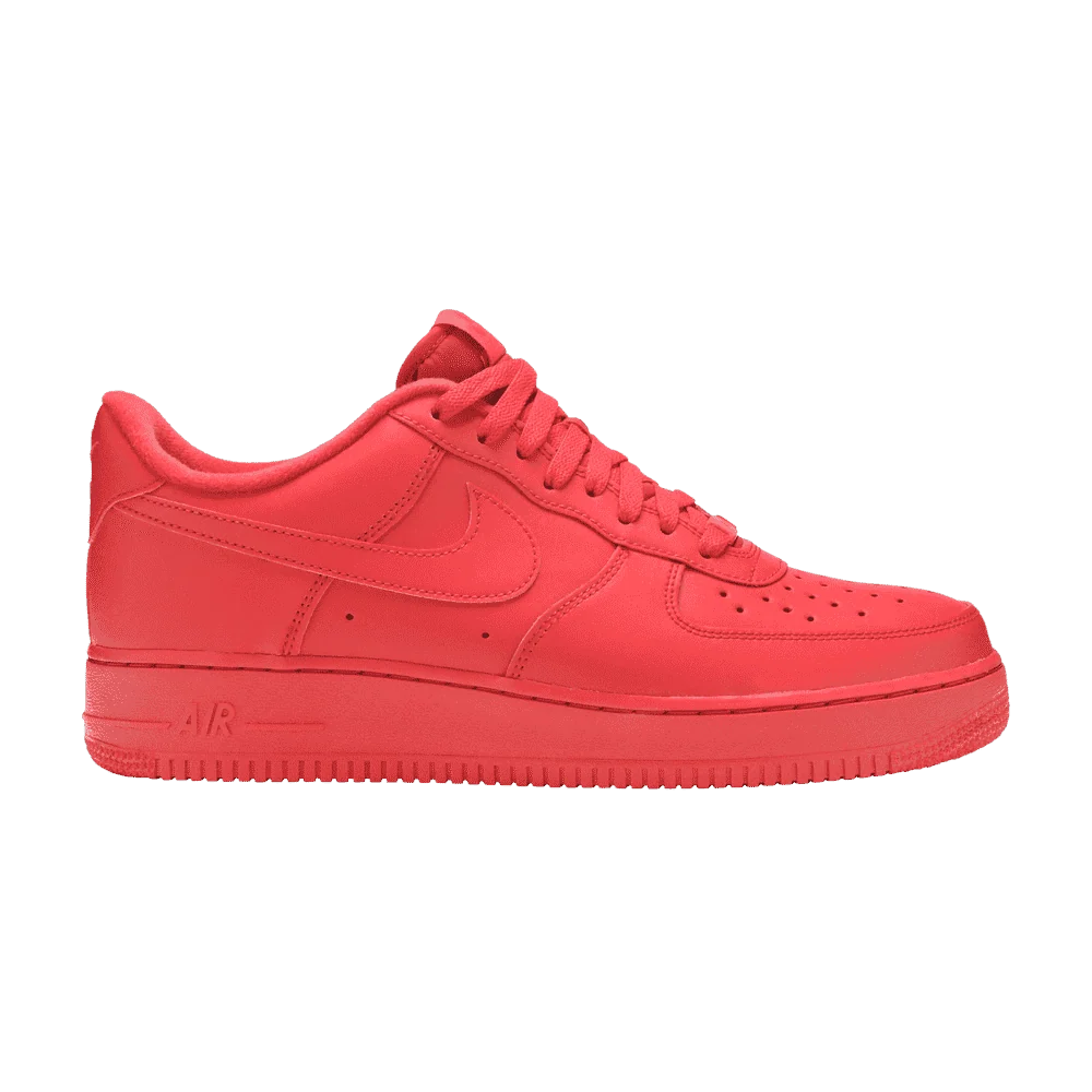Nike Air Force 1 Low Triple Red side profile