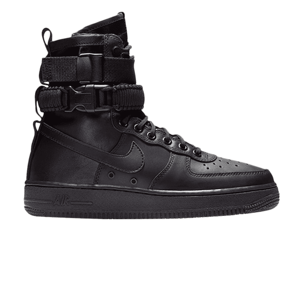 Nike Wmns SF Air Force 1 High Triple Black 857872-005