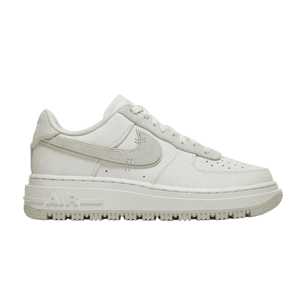 Nike Air Force 1 Luxe Summit White Light Bone side profile