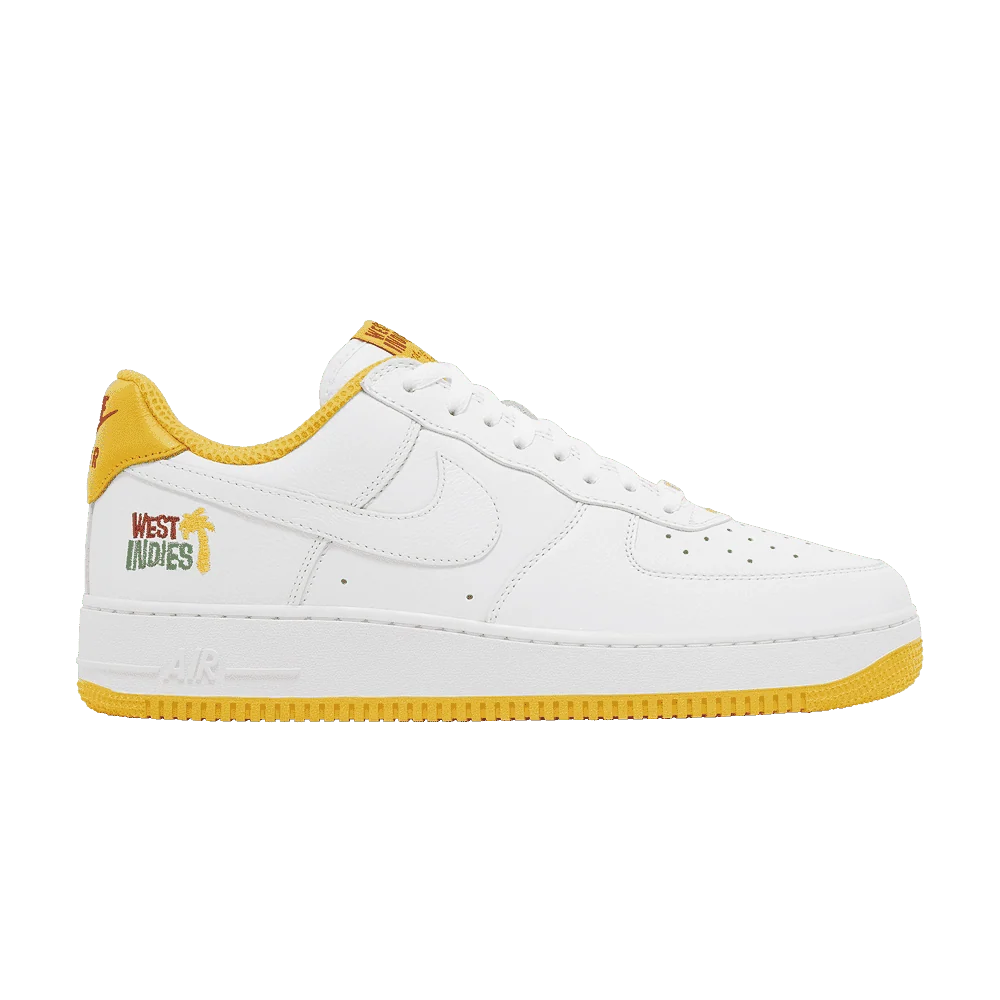 Nike Air Force 1 West Indies 2023 in white and yellow