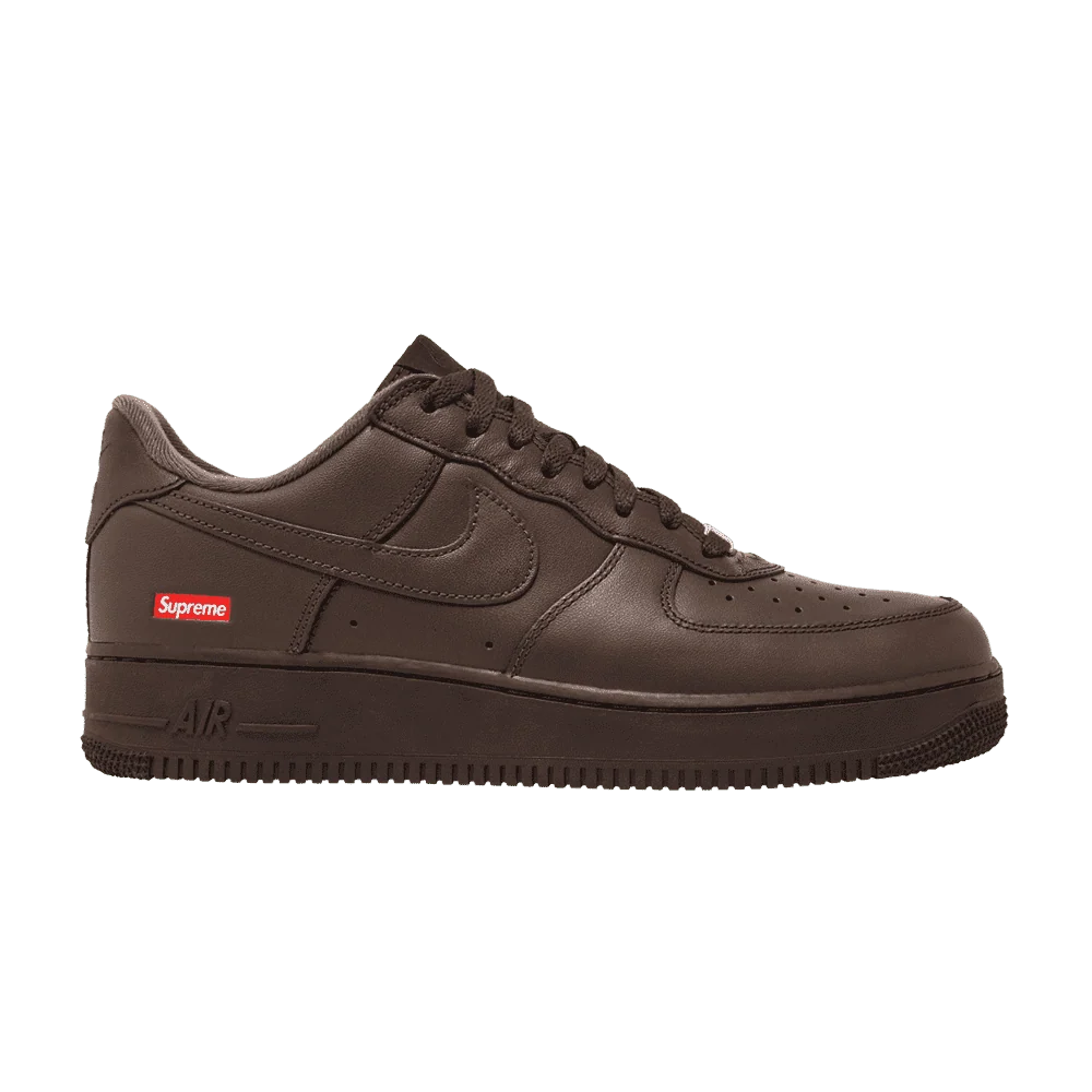 Supreme x Nike Air Force 1 Low Baroque Brown